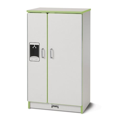 Jonti-Craft Rainbow Accents Culinary Creations Kitchen Refrigerator, Key Lime Green 2410JCWW130